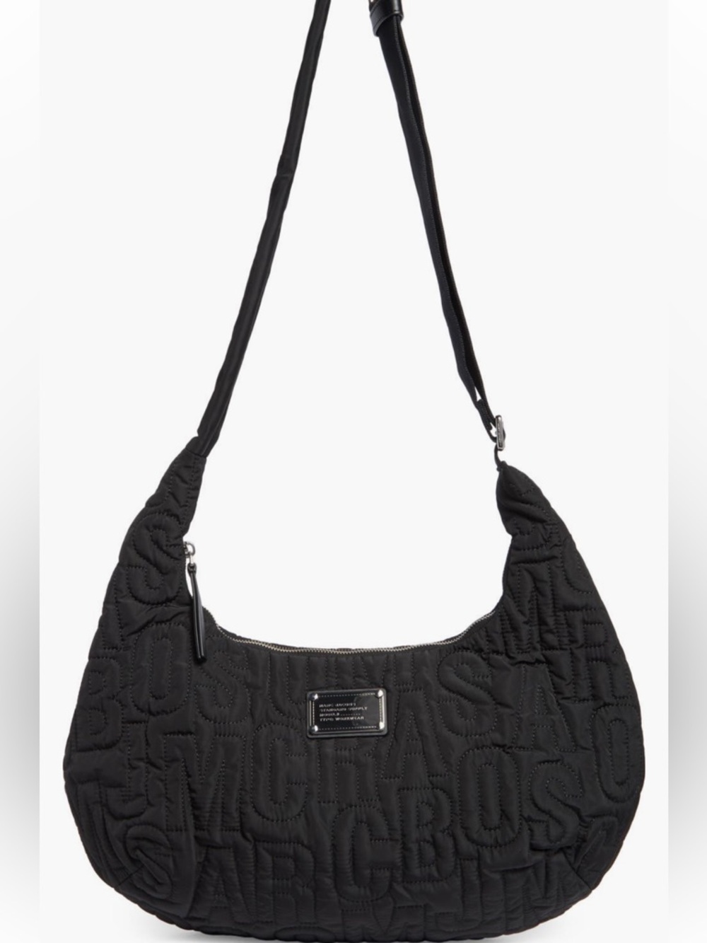 NWT-MARC JACOBS JUMBLED LOGO CROSSBODY